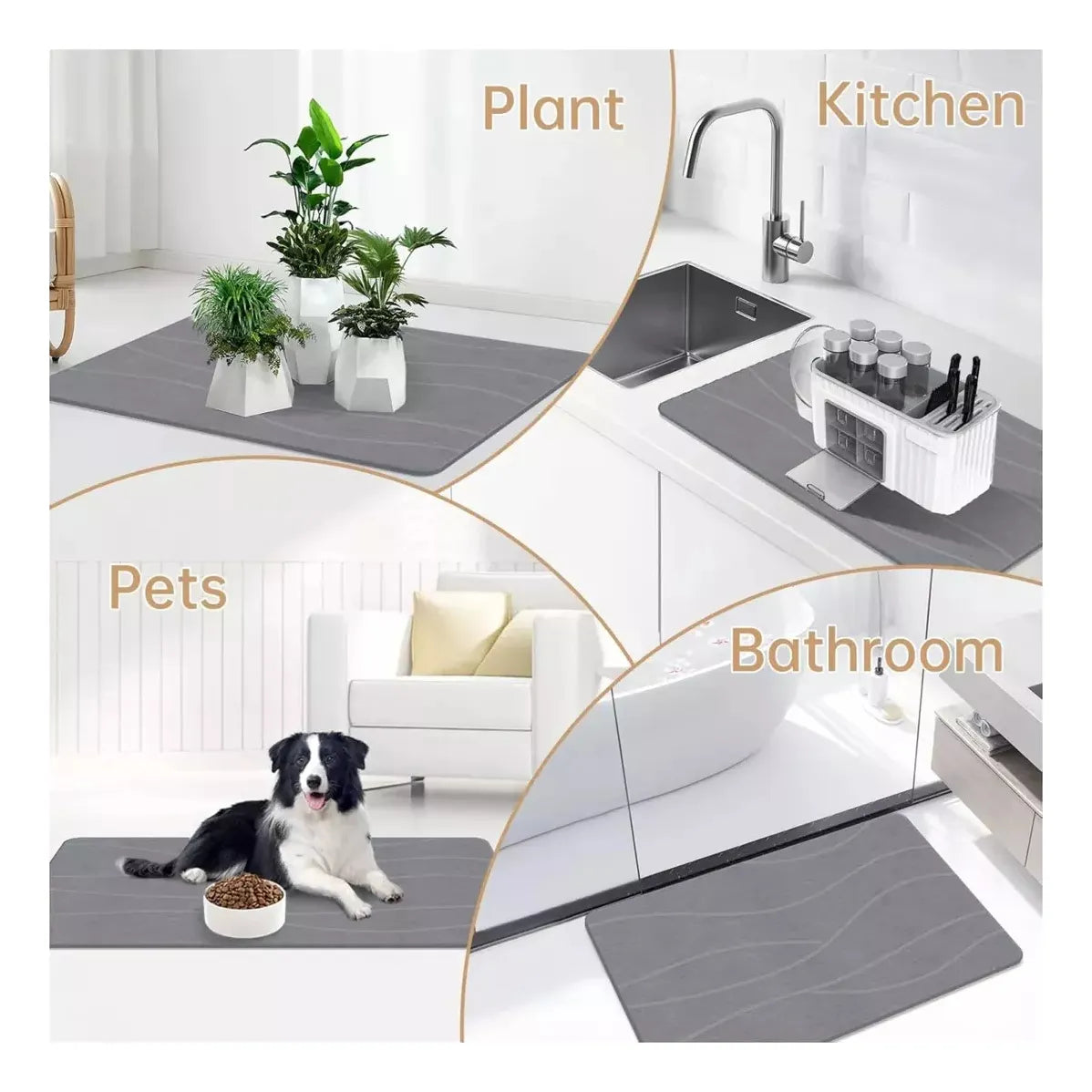 Tapete de Piedra Diatomea Hanami