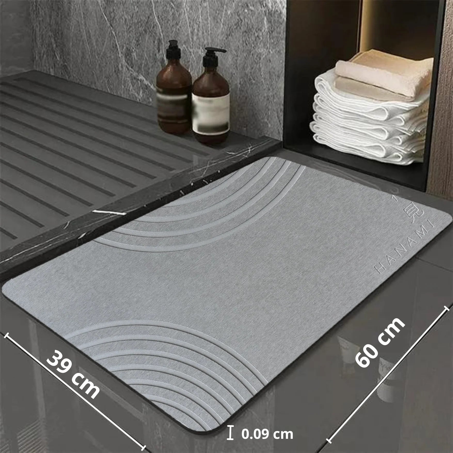 Tapete de Piedra Diatomea Hanami